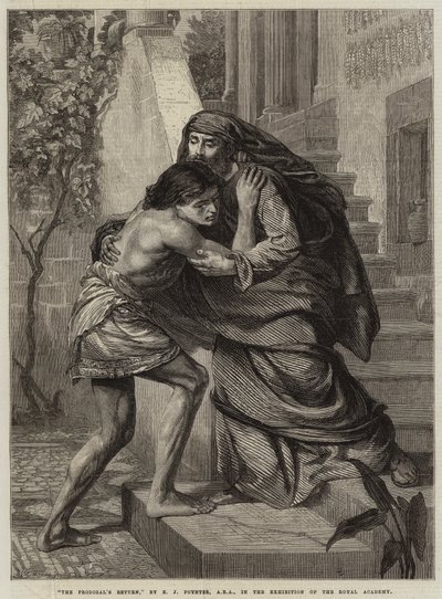 放蕩者の復活 作： Edward John Poynter